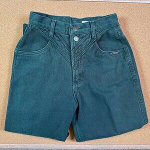 Rockies Women's High Rise Jeans - Dark Green